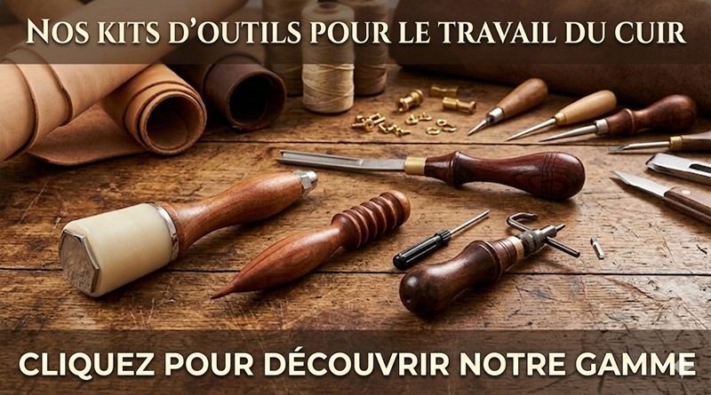 Kit outil travail du cuir