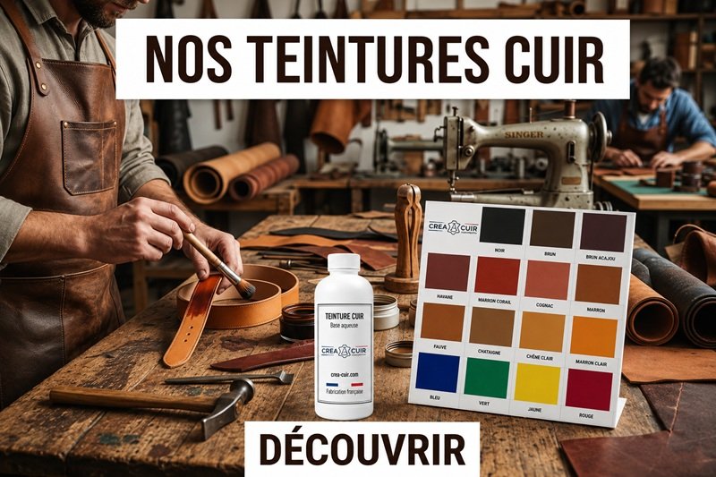 Teinture hydro pour le cuir