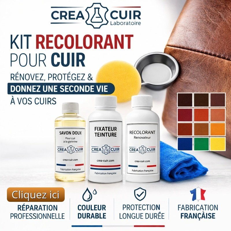 Teinture recolorante pour le cuir