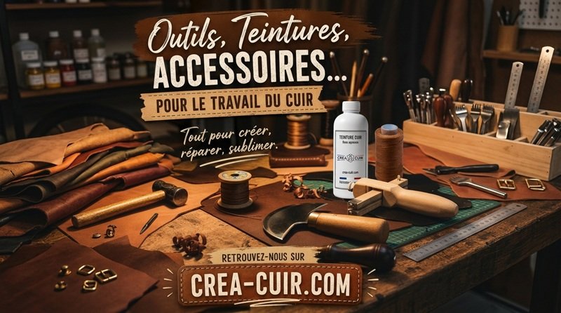 Créa-Cuir, outillage et accessoire pour le travail du cuir