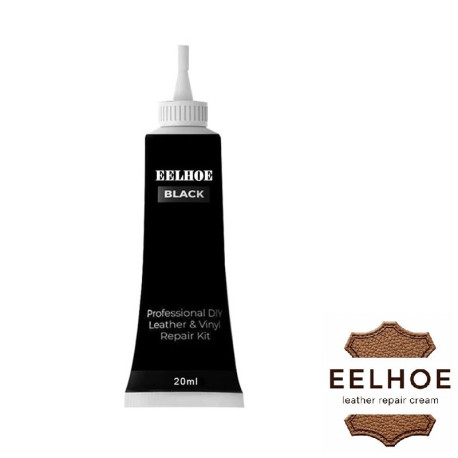 Crème réparation cuir noir