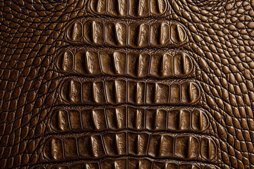 Le crocodile : chouchou des maroquineries de luxe