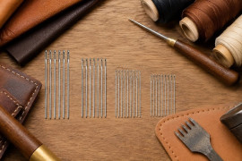 Aiguille pour cuir : guide complet pour choisir le bon modèle en maroquinerie et sellerie